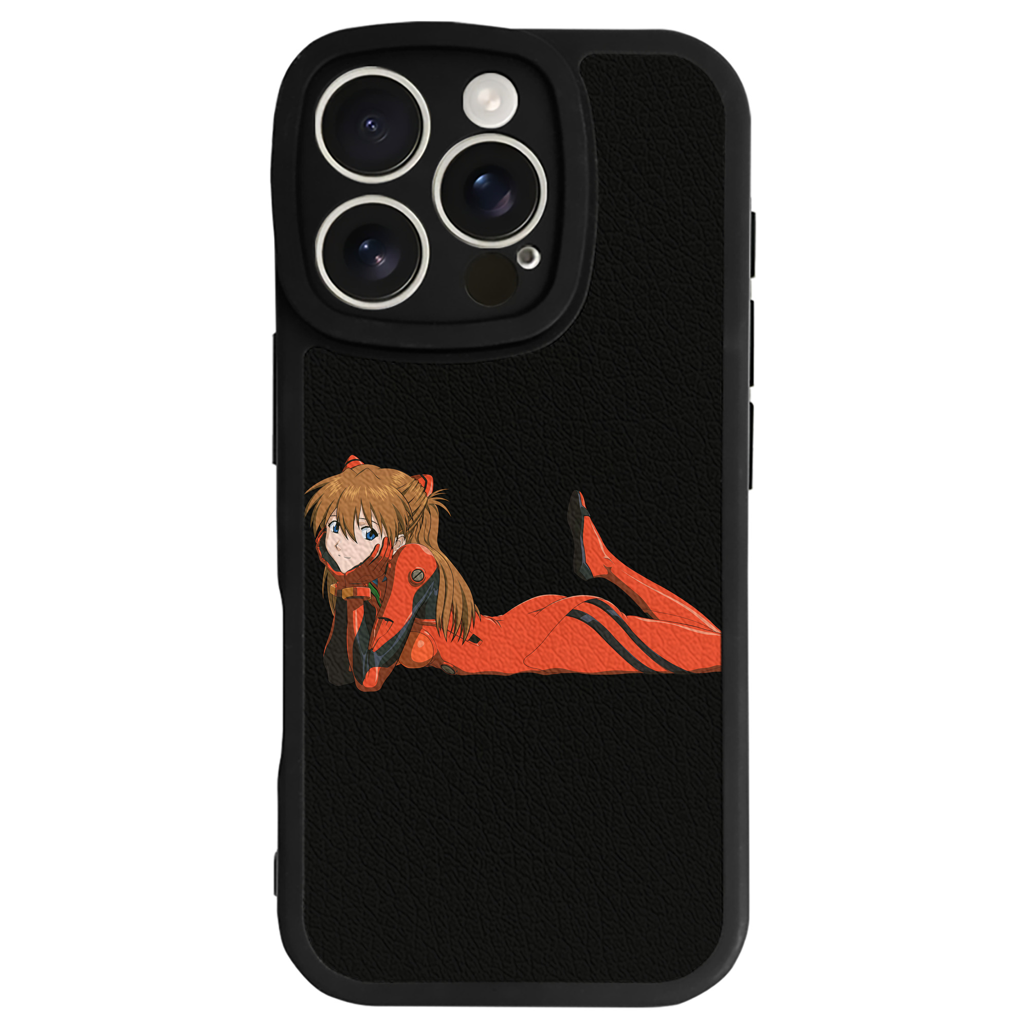 （画像用） EVA 新世紀エヴァンゲリオン 【iPhone 16シリーズ対応】シリコンスマホケース（レザー調） 材質：シリコン